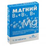 БАД "Магний B6+B1,B9" Мирролла,30табл