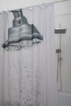 SHOWER Штора для ванной с утяжелителем, размер: 180х200 см, материал: (3D) PLE  (ткань полиэстер).