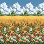 Наволочка 40*40 см, бязь ГОСТ (Родные просторы)