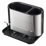 EVYE Органайзер для кухни с держателем для салфетки и отсеком для моющего средства. АВС пластик, металл, матовый с защитой от отпечатков пальцев. 18 * 12,3 * 13 см