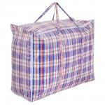 Сумка хозяйственная тм VETTA Клетка, 70x55x30см, 115 литров, до 10кг, полипропилен, 2 цвета