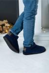 УГГИ UGG BOOTS WOOL цвет Индиго (ЭВАПЛАСТ)