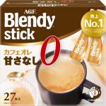 AGF Blendy Stick Кофе растворимый с молоком без сахара в стиках, 8.3 гр * 1 шт