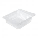 Полка в холодильник подвесная раздвижная, пластик, 20,5-28,5*16,5*7,5 см, прозрачная MARMITON