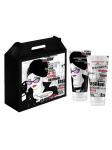 ПОДАРОЧНЫЙ НАБОР ДЛЯ ЖЕНЩИН «TOTAL BLACK»: * ПАРФЮМИРОВАННЫЙ КРЕМ ДЛЯ РУК И ТЕЛА 150 мл* ПАРФЮМИРОВАННЫЙ ГЕЛЬ ДЛЯ ДУША 150 мл