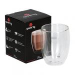 *QWERTY Бокал стеклянный с двойными стенками  Puro 350 мл /12