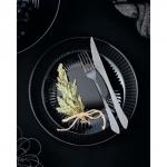 Десертная тарелка Luminarc COTTAGE BLACK, d=19 см, стекло, чёрная