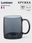 Кружка Luminarc «Нордик», 380 мл, стекло, серая