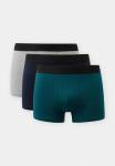 Трусы в коробке 3 шт. Trunks - Транки с черной резинкой