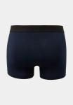 Трусы в коробке 3 шт. Trunks - Транки с черной резинкой