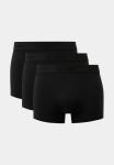 Трусы в коробке 3 шт. Trunks - Транки с черной резинкой