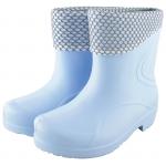 Полусапоги женские "Виктория" с вкладышем (Голубой, 37-38)