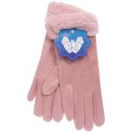 Перчатки  женские с утеплителем "Manhattan", цвет дымчатой розы, размер 23*8,5см, (пакет с подвесом)