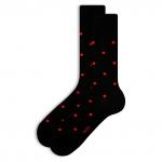 Носки Luxury collection, Jet Black/Red