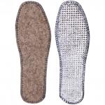 *Стельки зимние "Comfort" из войлока с окантовкой, 5мм, 44р