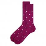 Носки Luxury collection, Deep Magenta Dots