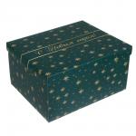 Коробка складная, 31,2x25,6x16,1 см, бумага, 5 дизайнов