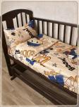 Детское постельное белье бязь Лабу вид 1/1 бежевый