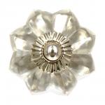 BLUMEN HAUS Ручка стеклянная для мебели "Хрусталь", цвет прозрачный