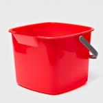 Ведро для уборки, 7.5 л, 25.2?25.5?18.7 см, красное