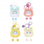 ИГРОЛЕНД Брелок-подвес пушистый "Чудинка", 10х8 см, полиэстер, металл, микс