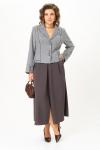 Костюм Aira Style 24133 серо-коричневый