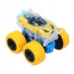 ИГРОЛЕНД Машина "Супертрюк", инерция, свет, вращение, 3хLR44, ABS, TPR, 10х8х9см, 4 дизайна