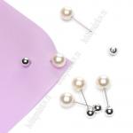 Брошь-игла 4,5 см (10 шт) SF-2127, серебро