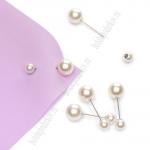 Брошь-игла 4,5 см (10 шт) SF-2127, серебро №3