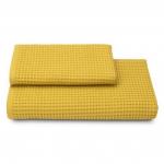 Полотенце вафельное Conforto Клинелли, 894 масляно-желтый