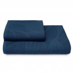 Полотенце вафельное Stormire Клинелли, 19-3929 винтажный синий