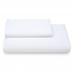 Полотенце вафельное Conforto Клинелли, 101 белый