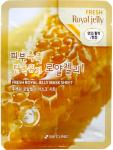 [3W CLINIC] Маска для лица тканевая ПЧЕЛИНОЕ МАТОЧНОЕ МОЛОЧКО Fresh Royal Jelly Mask Sheet, 23 гр