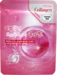 [3W CLINIC] Маска для лица тканевая КОЛЛАГЕН Fresh Collagen Tea Mask Sheet, 23 гр
