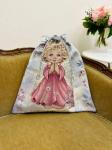 Ангел и Принцесса Мешок двустронний 41х44 см 2520952 велюр