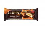 "LUPPO CARAMEL" сендвич-кекс в молочном шоколаде с маршмеллоу и карамельной начинкой 182 гр.