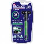 DEONICA 3 FOR MEN Бритвенный станок со сменной кассетой