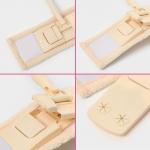 Швабра для мытья пола плоская Доляна, насадка микрофибра 42?12 см, металлическая ручка 124 см