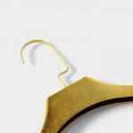 Вешалка - плечики, 40?3.5?23 см, золото под дерево