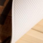 Коврик для бани на пол, придверный с принтом «С лёгким паром!», 40?60 см, ЭВА, войлок, «Банная забава»