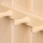 Вешалка для бани и сауны, липа, 30?5?6.5 см, 3 крючка, «Добропаровъ»