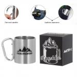 Кружка туристическая «Любовь приключений», 180 мл, 7.5?10.5 см