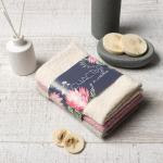 Набор махровых полотенец Этель «Клевер» 30?30 см - 3 шт., 340 г/м?, 100% хлопок