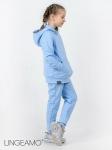 Детский костюм из футера LINGEAMO голубой К-44 (62)