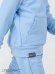 Детский костюм из футера LINGEAMO голубой К-44 (62)