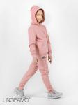 Детский костюм из футера LINGEAMO нежно-розовый К-44 (102)