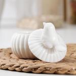 Банка для специй «Соловушка», 130 мл, керамика, белая