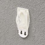 Крючки самоклеящиеся, круглые, с системой бесследного удаления, набор, 2.2?2.8 см, 6 шт.