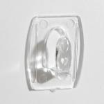 Крючки самоклеящиеся, круглые, с системой бесследного удаления, набор, 2.2?2.8 см, 6 шт.