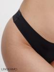Бесшовные трусы стринги Lingeamo черный ВР-03 (7)